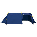 Vidaxl Tent 6 Personne bleu marine jaune