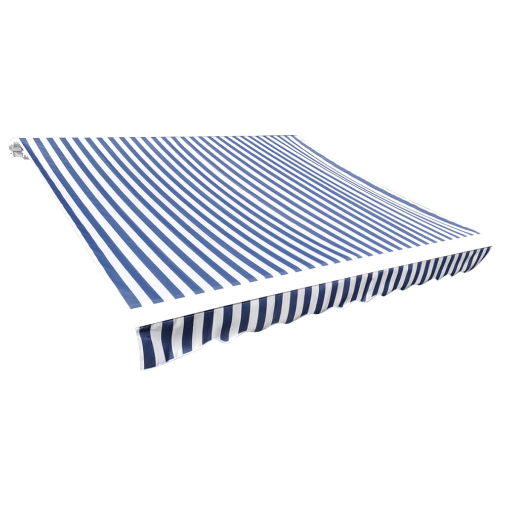 Vidaxl Laifeldoek 3x2.5 m lienzo azul y blanco