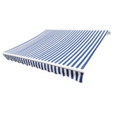 Vidaxl Laifeldoek 3x2.5 m lienzo azul y blanco