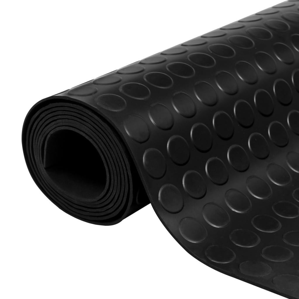 Vidaxl Rubber Anti-Slip Floor Mat 5x1m puntos