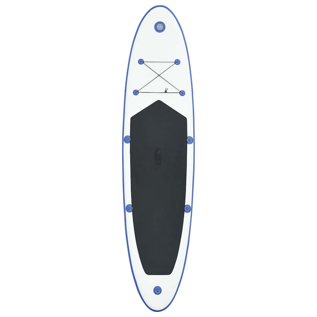 Vidaxl Stand Up Paddleboard Set aufblasbar blau und weiß