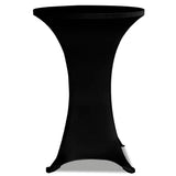 Vidaxl Stand Table Cover Stretch Ø60cm Black (2 stykker)