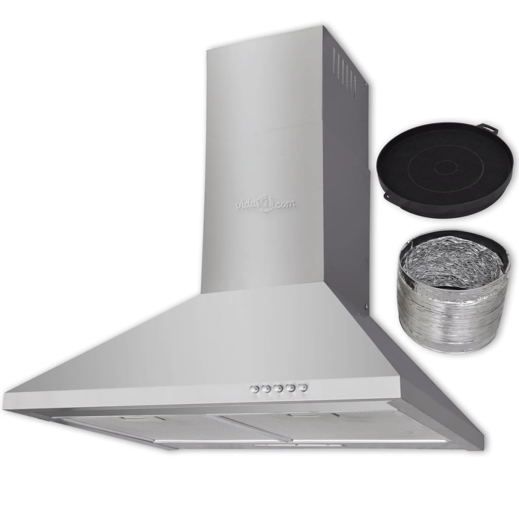 VIDAXL Extractor Hood 600 mm z nerezové oceli