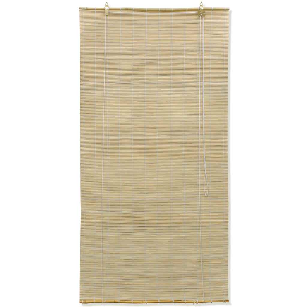 Vidaxl Roller Blind 80x160 cm Bamboo Natural