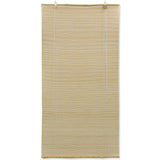 Vidaxl Roller Blind 80x160 cm Bamboo Natural