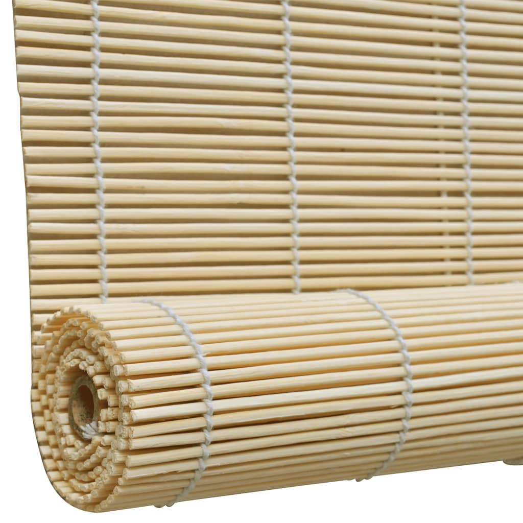 Vidaxl rouleau aveugle 140x160 cm bambou naturel