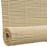 Vidaxl rouleau aveugle 140x160 cm bambou naturel