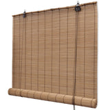 Vidaxl Roller Blind 120x160 cm Bambu Brown