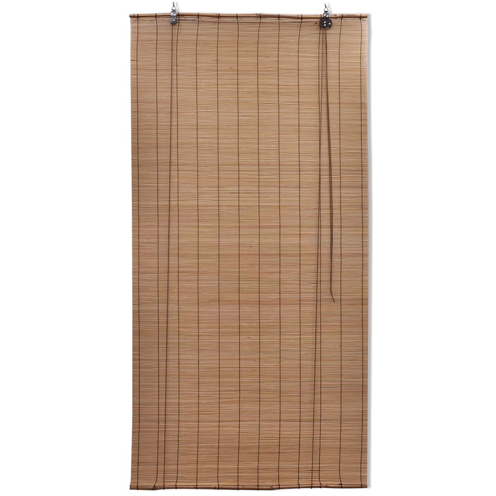 Vidaxl Roller blann 150x220 cm Bambus Brown