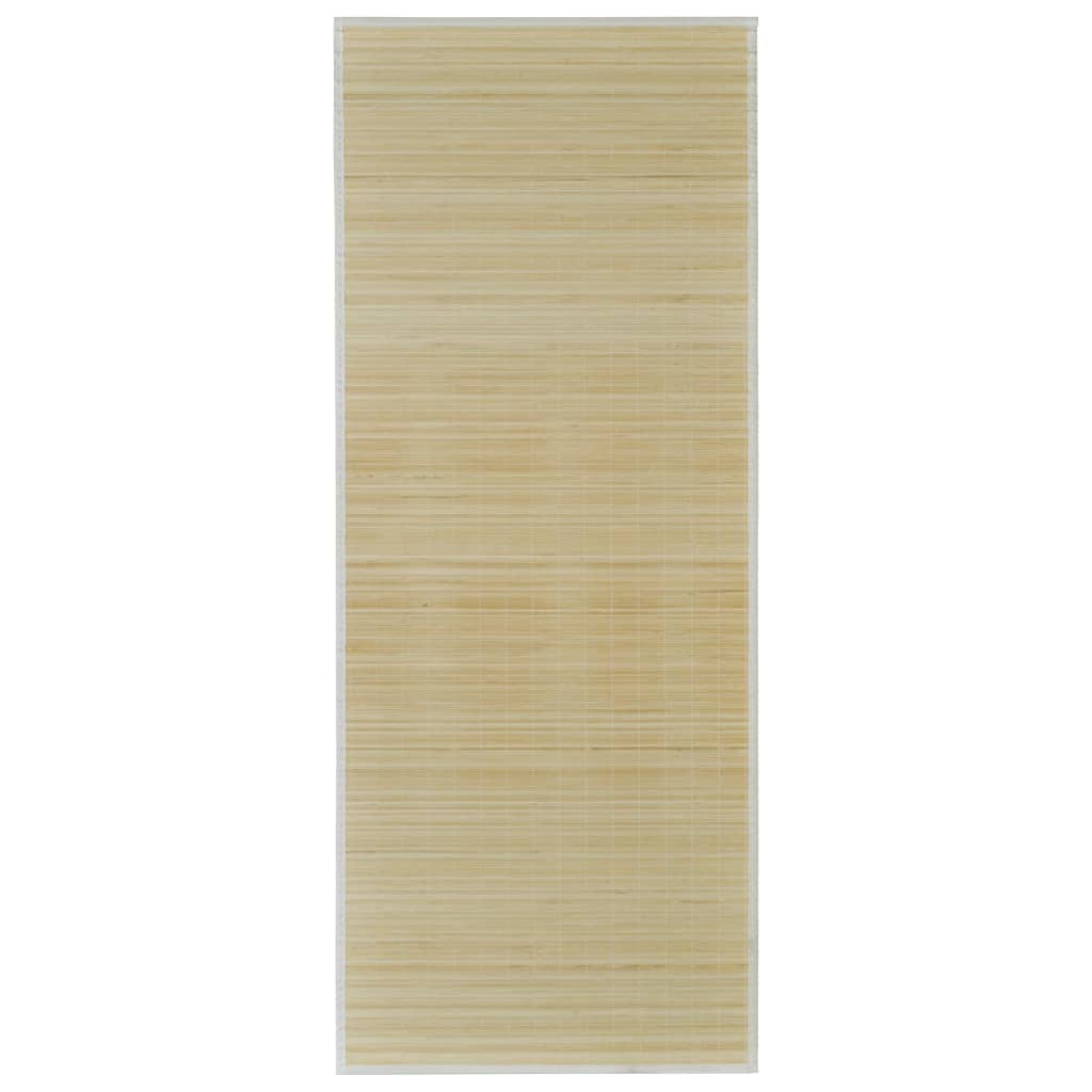 Vidaxl Carpet Rectangular 80x300 cm bamboo natural