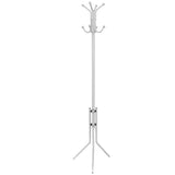 Vidaxl Coat Rack kovový bílý