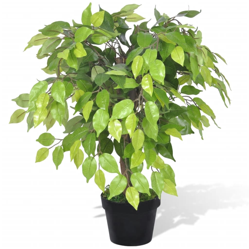 VidaXL Kunst fig tree with pot 60 cm