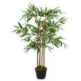 Vidaxl Plante artificielle Bamboo Twiggy avec pot 90 cm