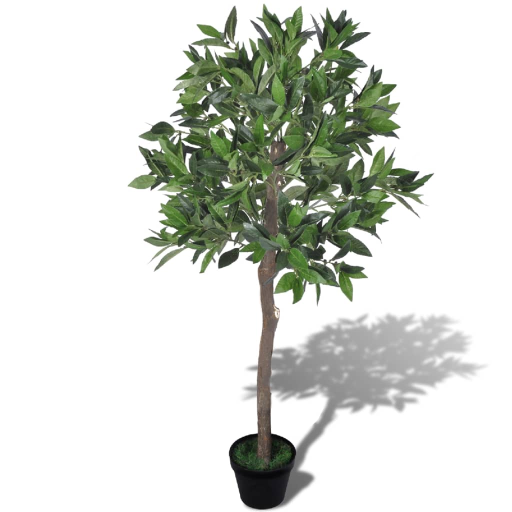 Vidaxl Art Laurier Tree avec Pot 120 cm