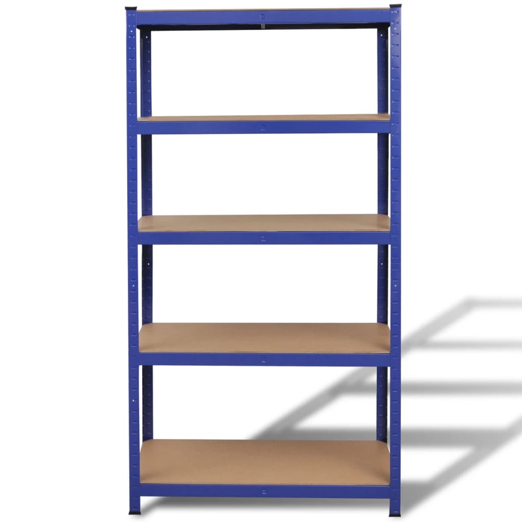 Vidaxl Storage Racks 2 St Blue