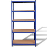 Vidaxl Storage Racks 2 St Blue