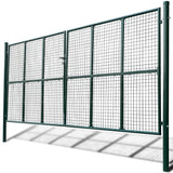 Vidaxl Garden Gate (flettet 415 x 250 cm 400 x 200 cm)