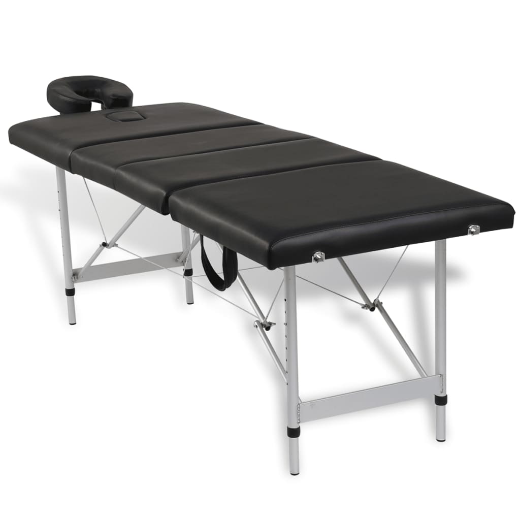 Table de massage vidaxl avec 4 zones