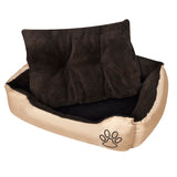 Canasta de perros Vidaxl con almohada LED XL