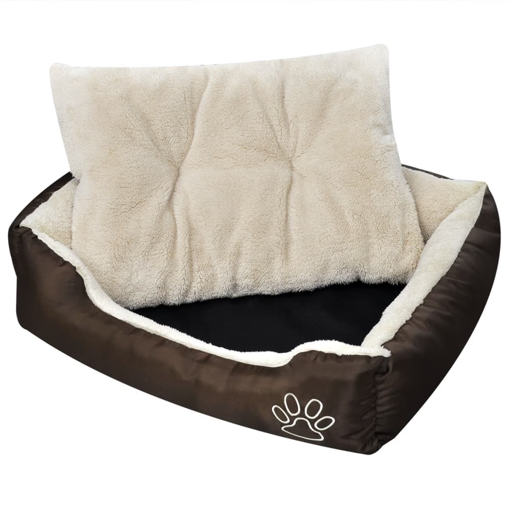 Canasta de perros Vidaxl con almohada LED XL