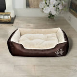 Canasta de perros Vidaxl con almohada LED XL