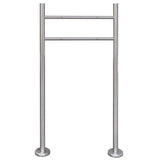 Vidaxl letterbox stand stainless steel