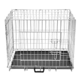 VidaXL Dog Bank Collapsible M metal