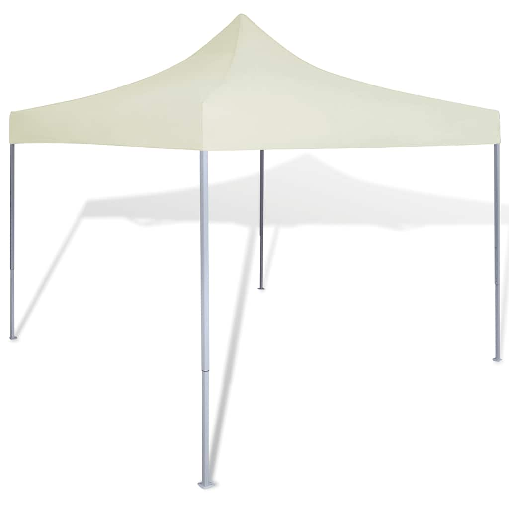 Vidaxl PartyTent sammenleggbar 3x3 m krem