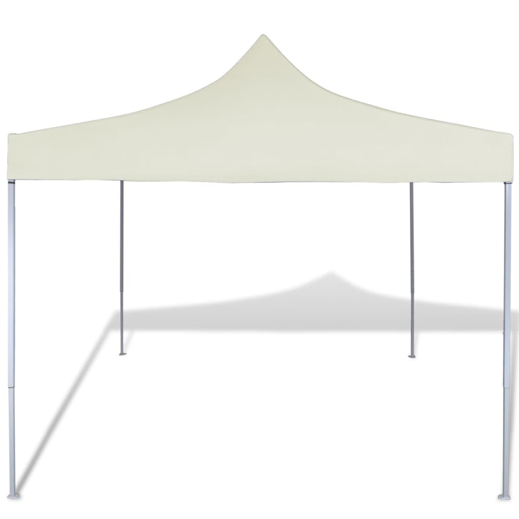 Vidaxl PartyTent sammenleggbar 3x3 m krem