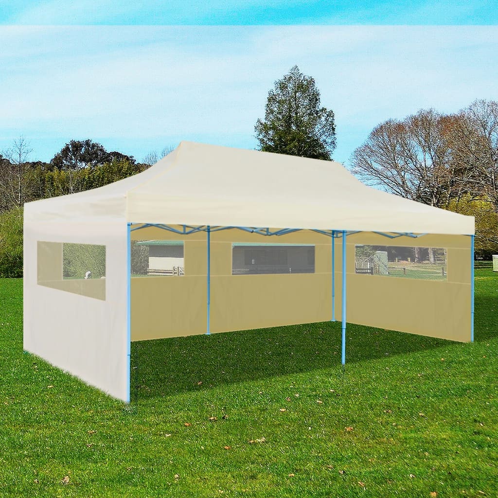 Vidaxl PartyTent Pop-Up plegable 3x6 m Cream