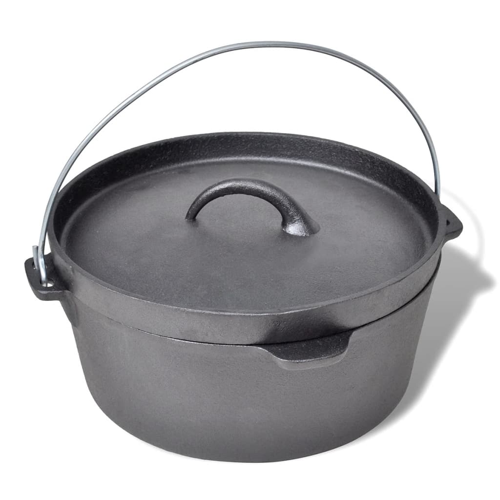 Vidaxl Braadpan 4.2 L, y compris les accessoires