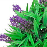 Vidaxl Bxussen Artificiale in 2 parti set sferico con lavanda 28 cm