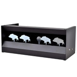 VIDAXL -Schießschrank Magnetisch mit Zielen 4+1 Wildschweinendesign