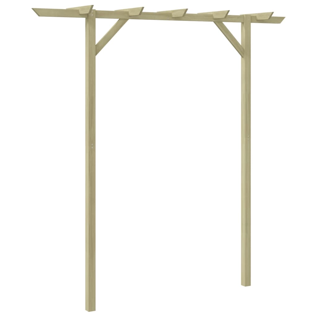 Vidaxl Pergola 205x40x203 cm Holz