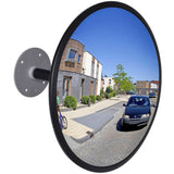 Vidaxl Traffic Mirror za 30 cm akrylowy czarny