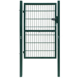 Vidaxl Poort Double Rod Bold (tobillo) 106x190 cm verde