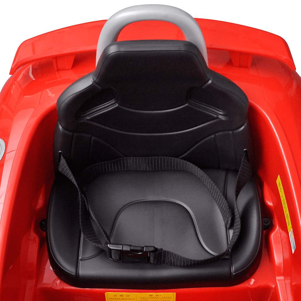 Vidaxl per bambini elettrici per bambini con remoto audi tt rs rosso