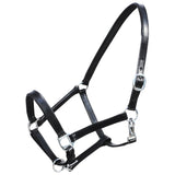 Vidaxl Halster Regolable Pony Real Leather Black