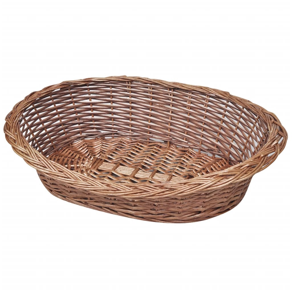 Vidaxl psí košík pro domácí mazlíčky 69 cm Natural Willow