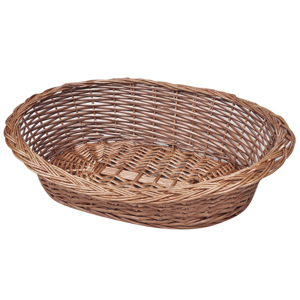 Vidaxl psí košík pro domácí mazlíčky 50 cm Natural Willow