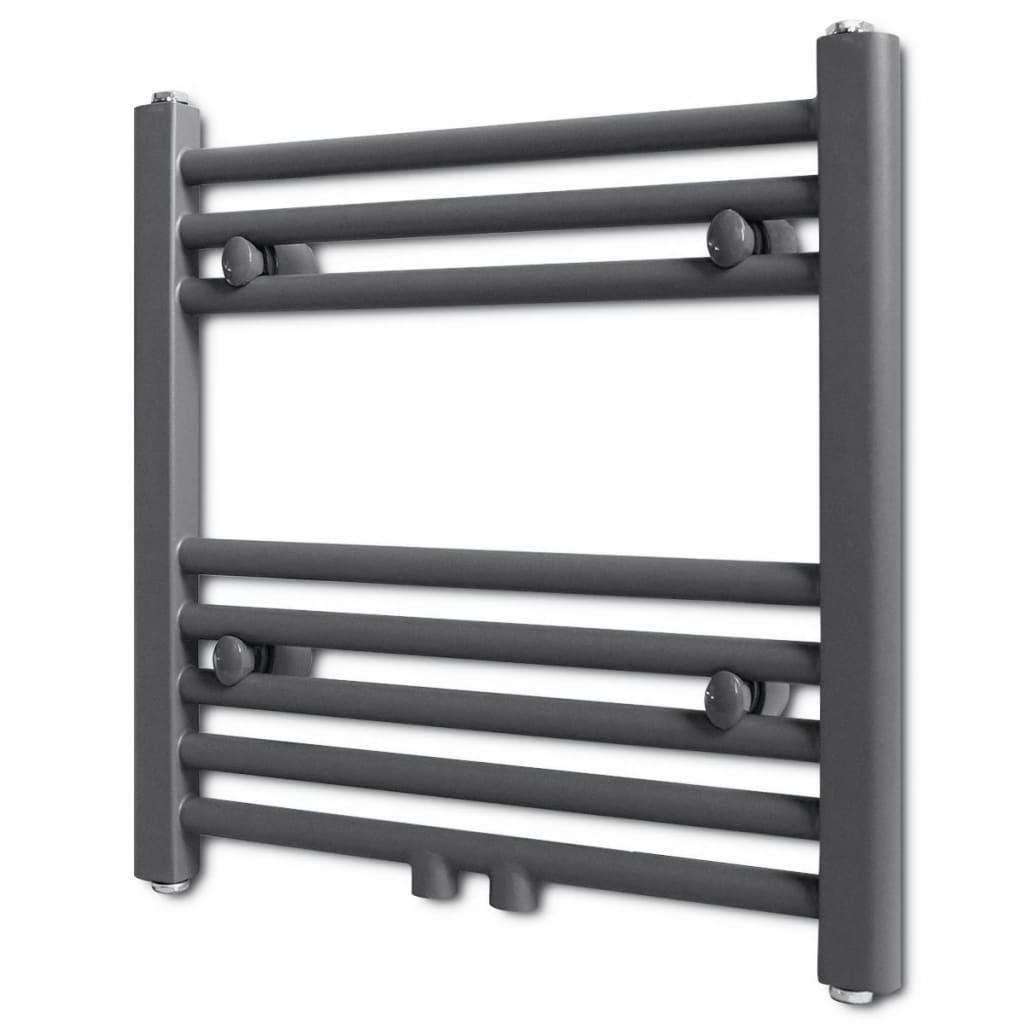 Vidaxl radiatoreschen Handduch Rack riicht 480x480 mm Grey