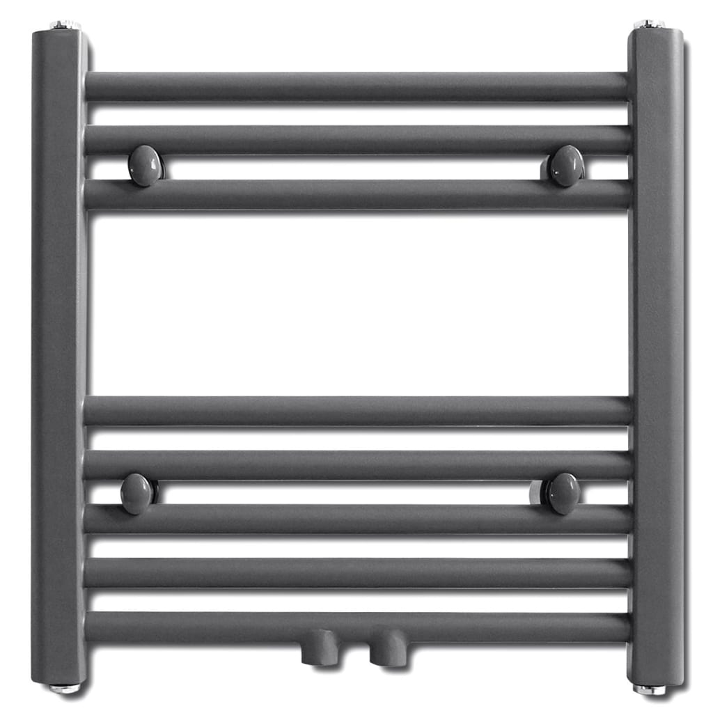 Vidaxl radiatoreschen Handduch Rack riicht 480x480 mm Grey