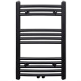 BIDAXL RADIATOR TUTLE RACK BENT 500X764 MM SVART