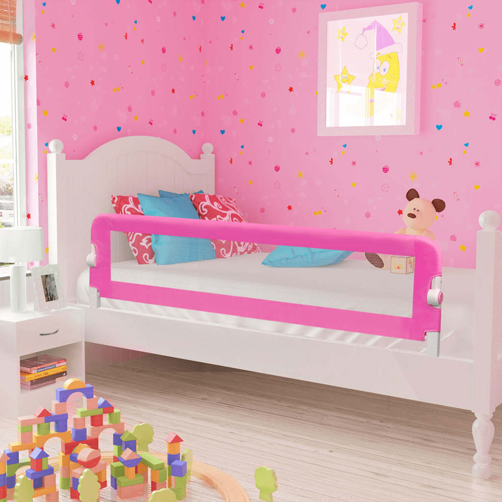 Tableau de lit Vidaxl Toddler 150x42 cm rose