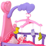 VidaXL doll bed for children's room pink + purple