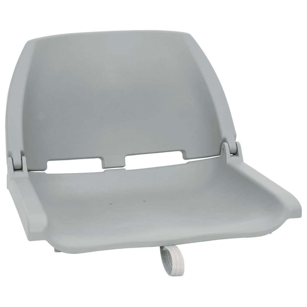 Vidaxl 2-piece boat seat set Foldable gray