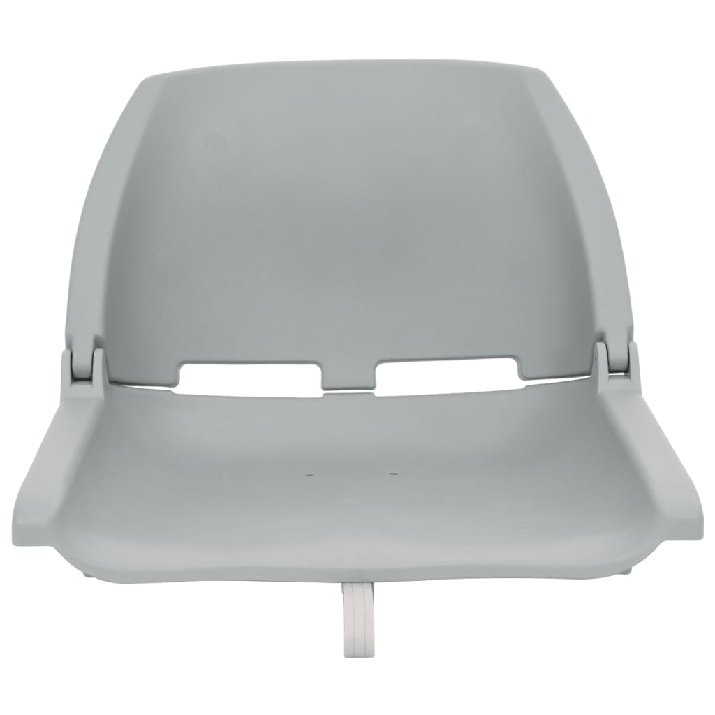 Vidaxl 2-piece boat seat set Foldable gray