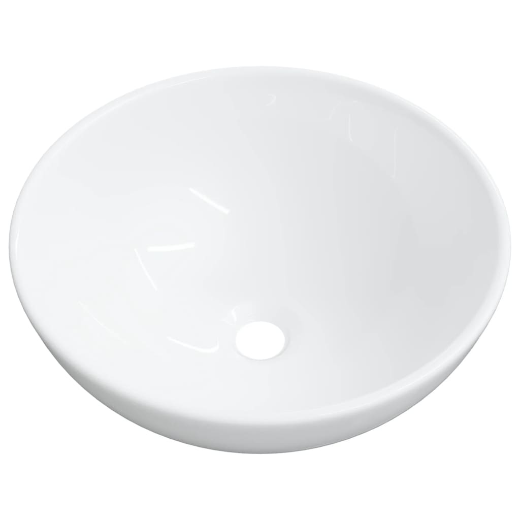 Vidaxl Washbasin 28x28x10 cm keramisk hvid