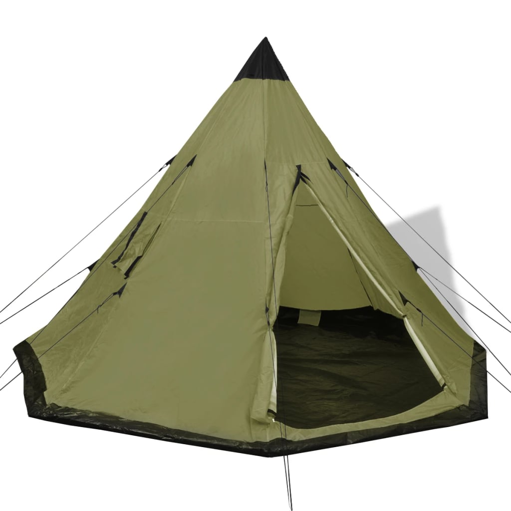 Vidaxl Tent 4 Person Greenery