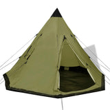 Vidaxl Tent 4 Person Greenery